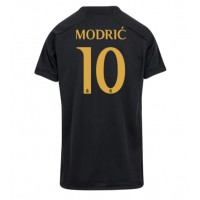 Camisa de time de futebol Real Madrid Luka Modric #10 Replicas 3º Equipamento Feminina 2023-24 Manga Curta